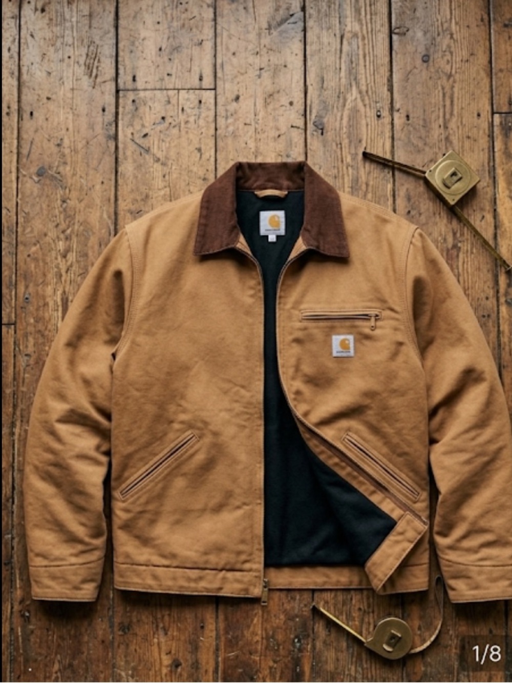 Carhartt Detroit Jacket Brown